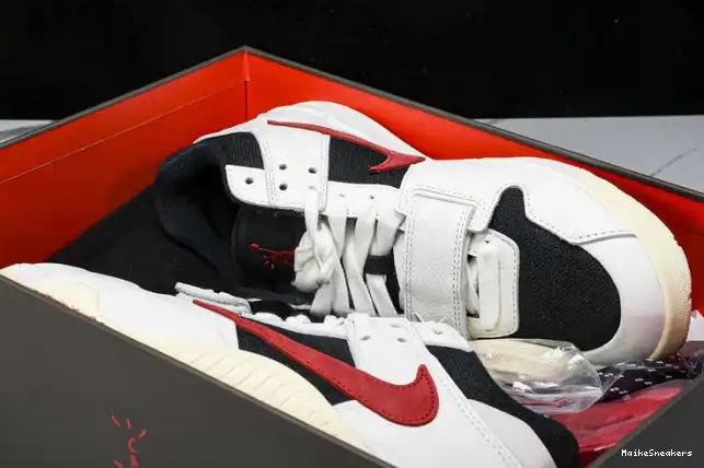 MaikeSneakers TR Jordan Travis University FZ8117-101 Scott x Jack Red Jumpman 0614